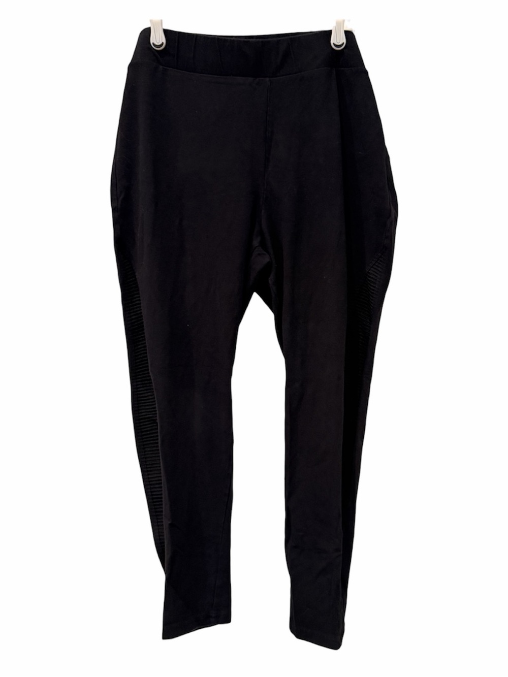 Torrid black leggings with meshed sides